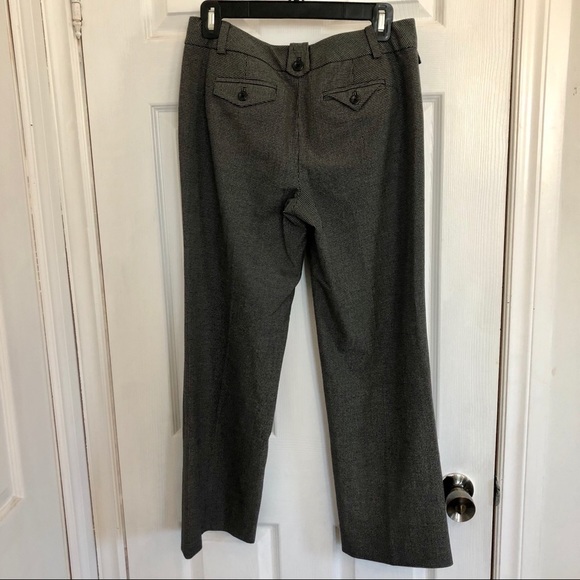Ann Taylor Mini Houndstooth Lindsay Dress Pant | 2 Petite - Picture 7 of 8